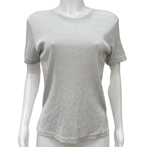 Vintage Brenda Goode Metallic Crew Neck Shirt - Picture 3 of 8